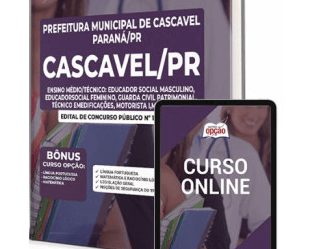 Apostila Concurso Prefeitura Cascavel / PR 2023, emprego: Ensino Médio e Técnico