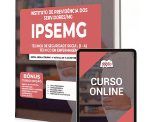 Apostila Opção Concurso Público IPSEMG 2023, Técnico em Enfermagem