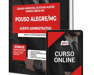 Apostila Agente Administrativo Concurso Câmara Pouso Alegre / MG 2023