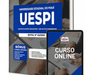 Apostila Impressa e Digital Apoio Administrativo Concurso UESPI 2023