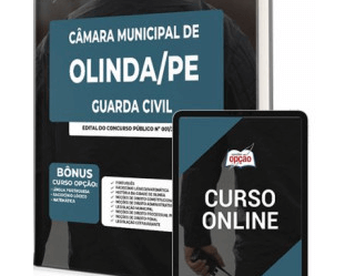 Apostila 2023 Concurso Prefeitura Olinda / PE, Guarda Civil Municipal