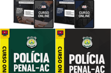 Apostilas e Cursos Concurso Polícia Penal / AC 2023, Agente Polícia e Técnico