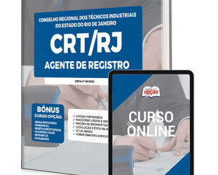 Apostila Concurso CRT / RJ 2023, cargo: Agente de Registro