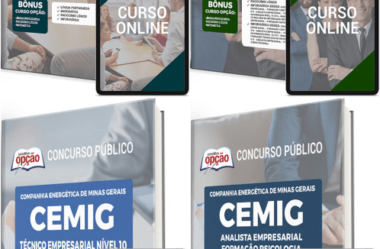 Materiais de Estudo Concurso CEMIG 2023, Vários Cargos