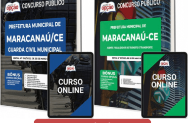 Apostilas Concurso Maracanaú / CE 2023, Guarda Municipal e Agente Fiscalizador