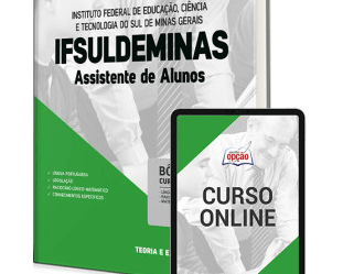 Apostila 2023 Concurso IFSULDEMINAS, Assistente de Aluno