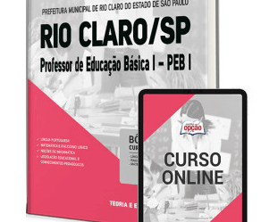 Apostila Processo Seletivo Rio Claro / SP 2023, Professor I – PEB I