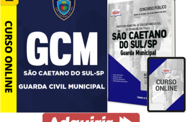 Apostila e Curso Guarda Municipal Concurso São Caetano do Sul / SP 2023