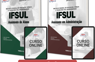 Apostilas Assistente de Aluno e Administração Concurso IFSUL 2023