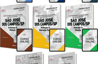Apostilas Professor I e II Concurso São José dos Campos / SP 2023