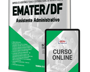Material Estudo Concurso EMATER / DF 2023, Assistente Administrativo