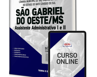 Apostila Assistente Administrativo Concurso Câmara São Gabriel Oeste / MS 2023