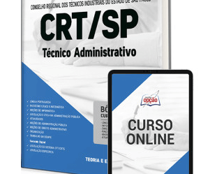 Apostila 2023 Concurso CRT / SP, Técnico Administrativo