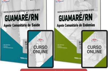 Apostilas Agente Comunitário Saúde e Endemias Concurso Guamaré / RN 2023