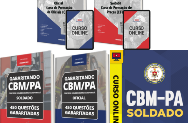 Apostilas e Curso Soldado e Oficial Concurso CBM / PA 2023