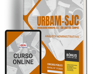 Apostila Concurso URBAM SJC 2024, no emprego de: Analista Administrativo