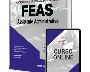 Apostila 2023 Processo Seletivo FEAS Curitiba / PR, Assistente Administrativo