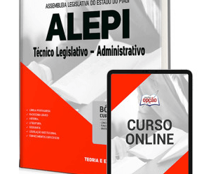 Apostila Concurso ALEPI 2023, Técnico Legislativo – Administrativo