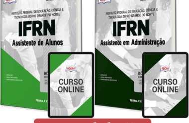 Apostilas Concurso IFRN 2023, Assistente de Aluno e Assistente em ADM