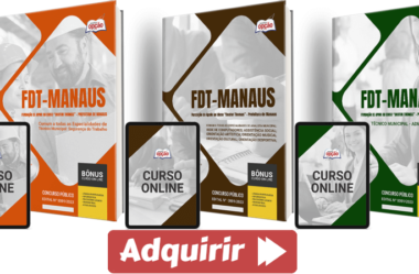 Apostilas Técnico e Analista Municipal Concurso FDT Manaus / AM 2023