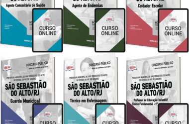 Apostilas Diversos Cargos Concurso Prefeitura São Sebastião do Alto / RJ 2024