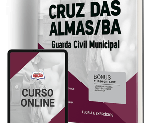Apostila 2023 Concurso Prefeitura Cruz das Almas / BA, Guarda Civil Municipal