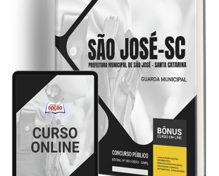 Apostila 2024 Concurso Prefeitura São José / SC, Guarda Municipal