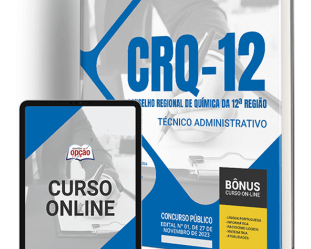 Apostila Concurso CRQ 12ª Região 2024, Técnico Administrativo