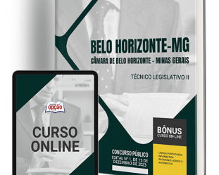 Apostila Concurso Câmara Belo Horizonte / MG 2024, Técnico Legislativo II