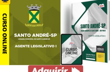 Apostila e Curso Agente Legislativo I Concurso Câmara Santo André / SP 2024