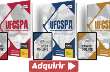 Apostilas Várias Funções Concurso UFCSPA / RS 2024