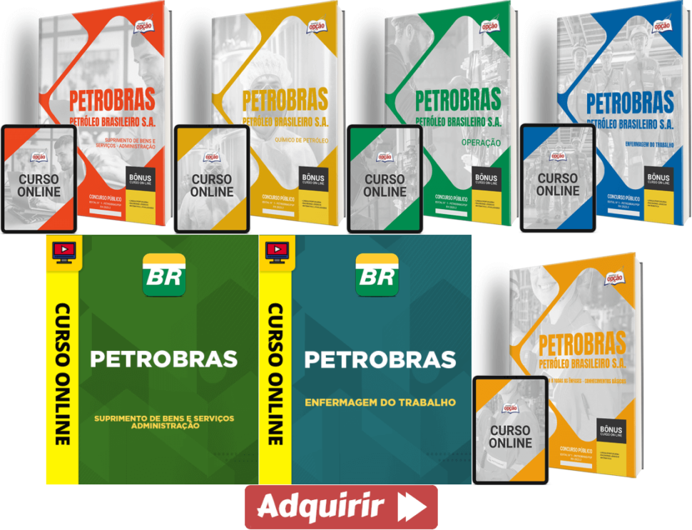 Apostilas E Cursos Processo Seletivo PETROBRAS 2024, Diversas Funções ...