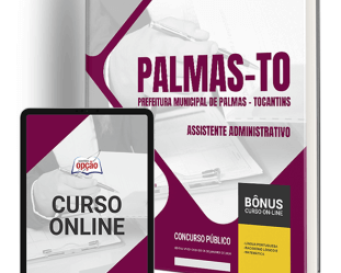 Apostila Concurso Prefeitura Palmas / TO 2024, Assistente Administrativo