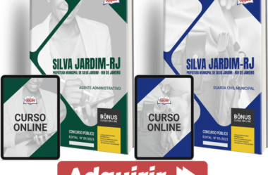 Apostilas Concurso Silva Jardim / RJ 2024, Guarda e Agente Administrativo