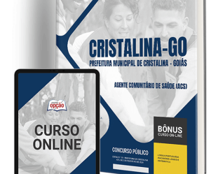 Apostila 2024 Concurso Prefeitura Cristalina / GO, Agente Comunitário Saúde
