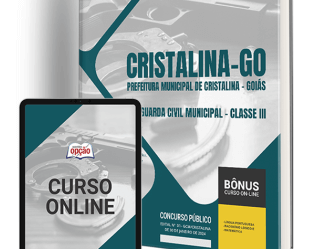Apostila Concurso Prefeitura Cristalina / GO 2024, Guarda Civil Municipal