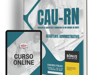 Apostila Concurso CAU / RN 2024, Assistente Administrativo