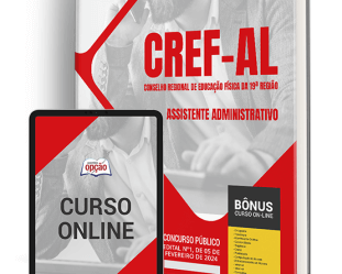 Apostila Assistente Administrativo Concurso CREF / AL 2024