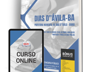 Apostila Concurso Prefeitura Dias D’Ávila / BA 2024, Vários Cargos