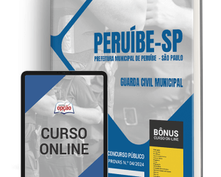 Apostila Guarda Civil Municipal Concurso Prefeitura Peruíbe / SP 2024