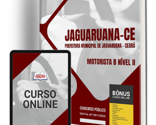 Concurso Prefeitura Jaguaruana / CE 2024, Apostila Motorista CAT B Nível II