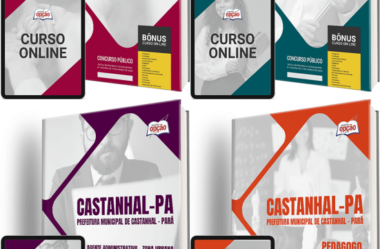Apostilas Concurso Prefeitura Castanhal / PA 2024, Vários Cargos