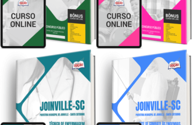 Apostilas Concurso Prefeitura Joinville / SC 2024, Várias Funções