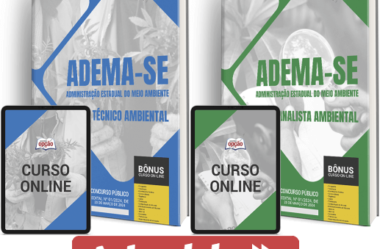 Apostilas Concurso ADEMA / SE 2024, Técnico e Analista Ambiental