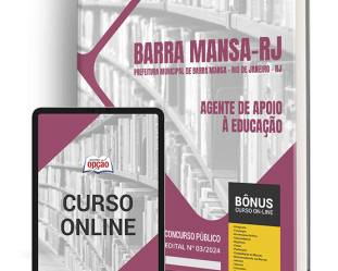 Apostila Agente Apoio Educação Concurso Prefeitura Barra Mansa / RJ 2024