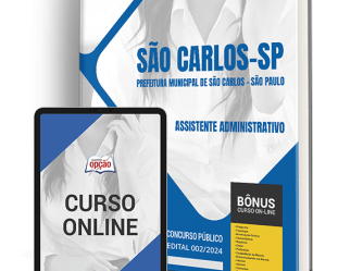 Apostila Assistente Administrativo Concurso Prefeitura São Carlos / SP 2024