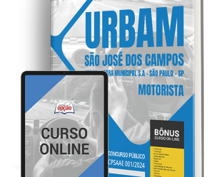 Apostila Motorista Concurso URBAM São José dos Campos / SP 2024