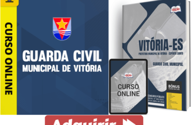 Apostila e Curso Guarda Municipal Concurso Prefeitura Vitória / ES 2024