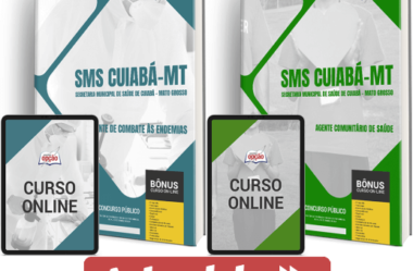 Apostilas Seletivo SMS Cuiabá / MT 2024, Agentes de Saúde e Endemias