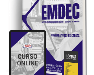 Apostila 2024 Concurso EMDEC Campinas / SP, Conteúdos Todos os Cargos